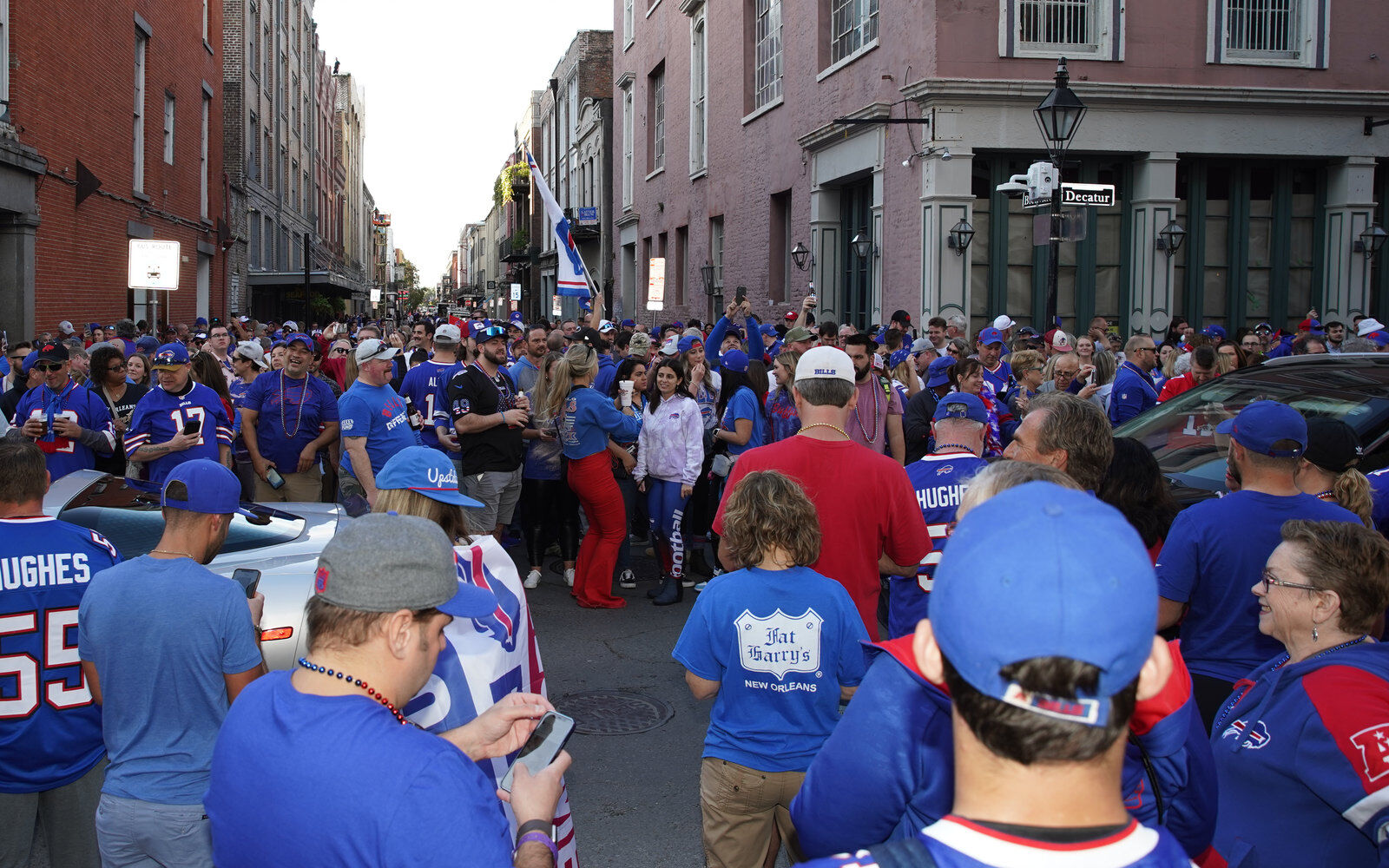Buffalo Bills packers of NOLA Takeover Parade